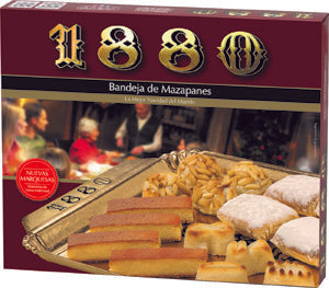 1880 Bandeja de Mazapanes Spanish Marzipan Assortment 295g