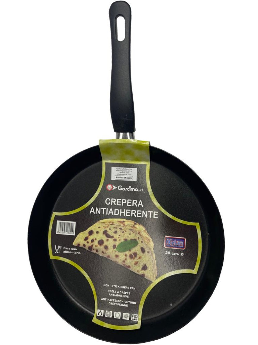 Garcima Crepera Antiadherente Spanish Non-Stick Crepe Pan 28cm