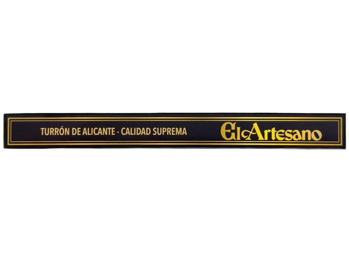 El Artesano Turron de Alicante Spanish Hard Nougat 200g