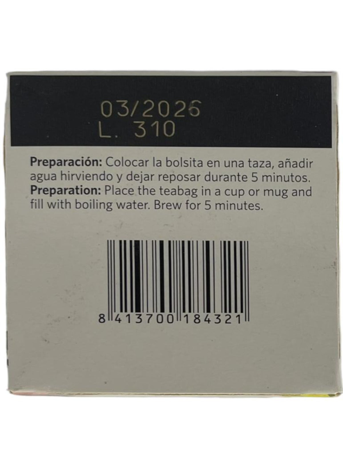 Carmencita Rooibos Vanilla Tea 10x bags 15g (Best Before 01-03-2025)