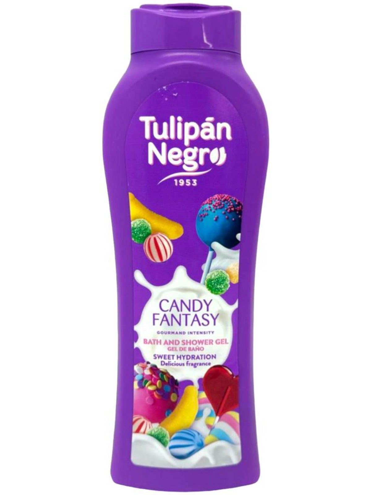 Tulipan Negro Candy Fantasy Spanish Bath And Shower Gel 650ml