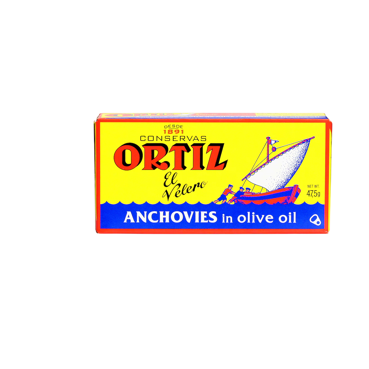 IN STORE ONLY - Ortiz el Valero Anchovies in Olive Oil 47.5g (Best Before 28-02-2027)