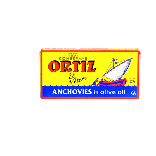 IN STORE ONLY - Ortiz el Valero Anchovies in Olive Oil 47.5g (Best Before 28-02-2027)