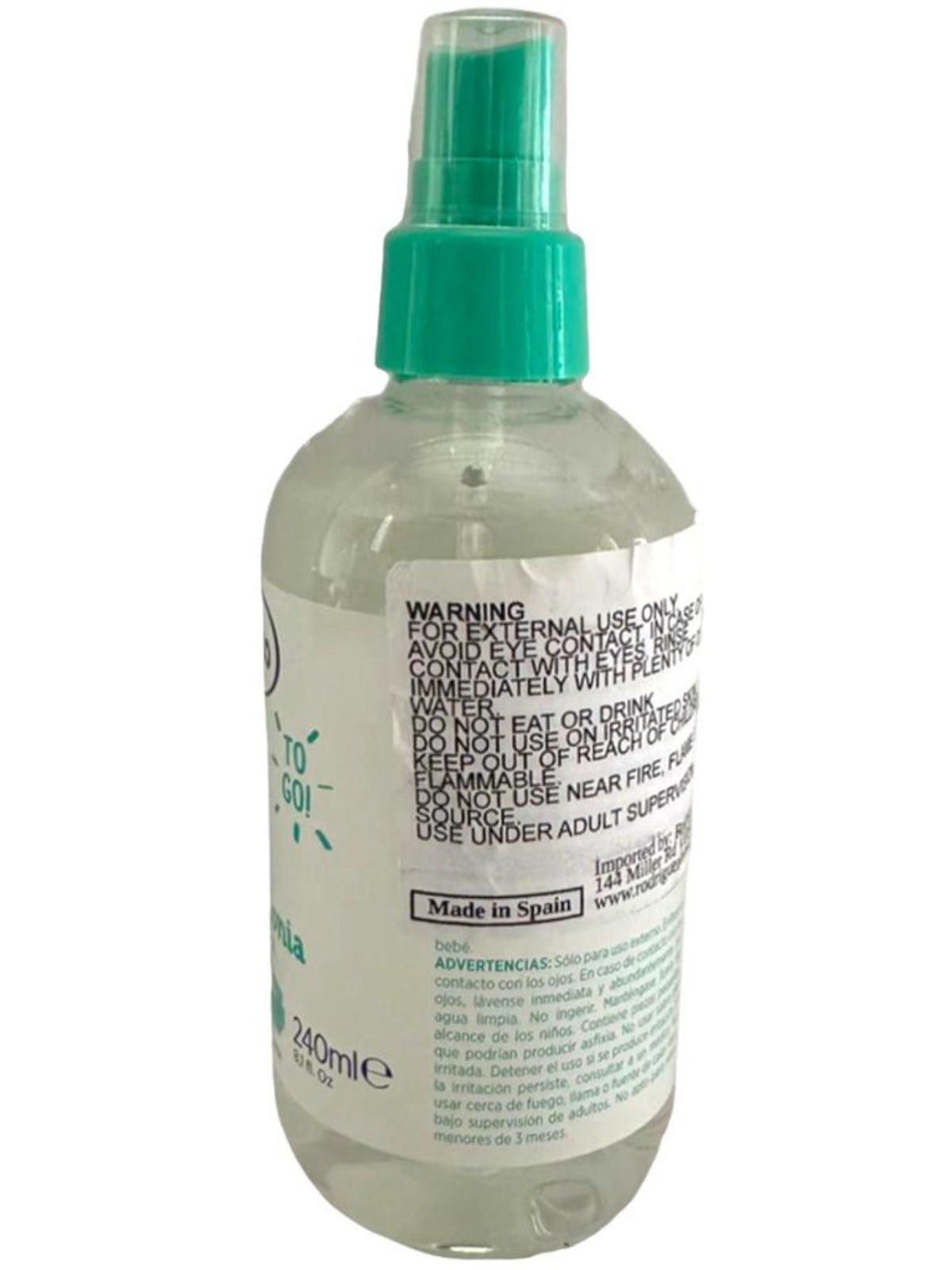 Nenuco Spanish Baby Cologne Spray 240ml