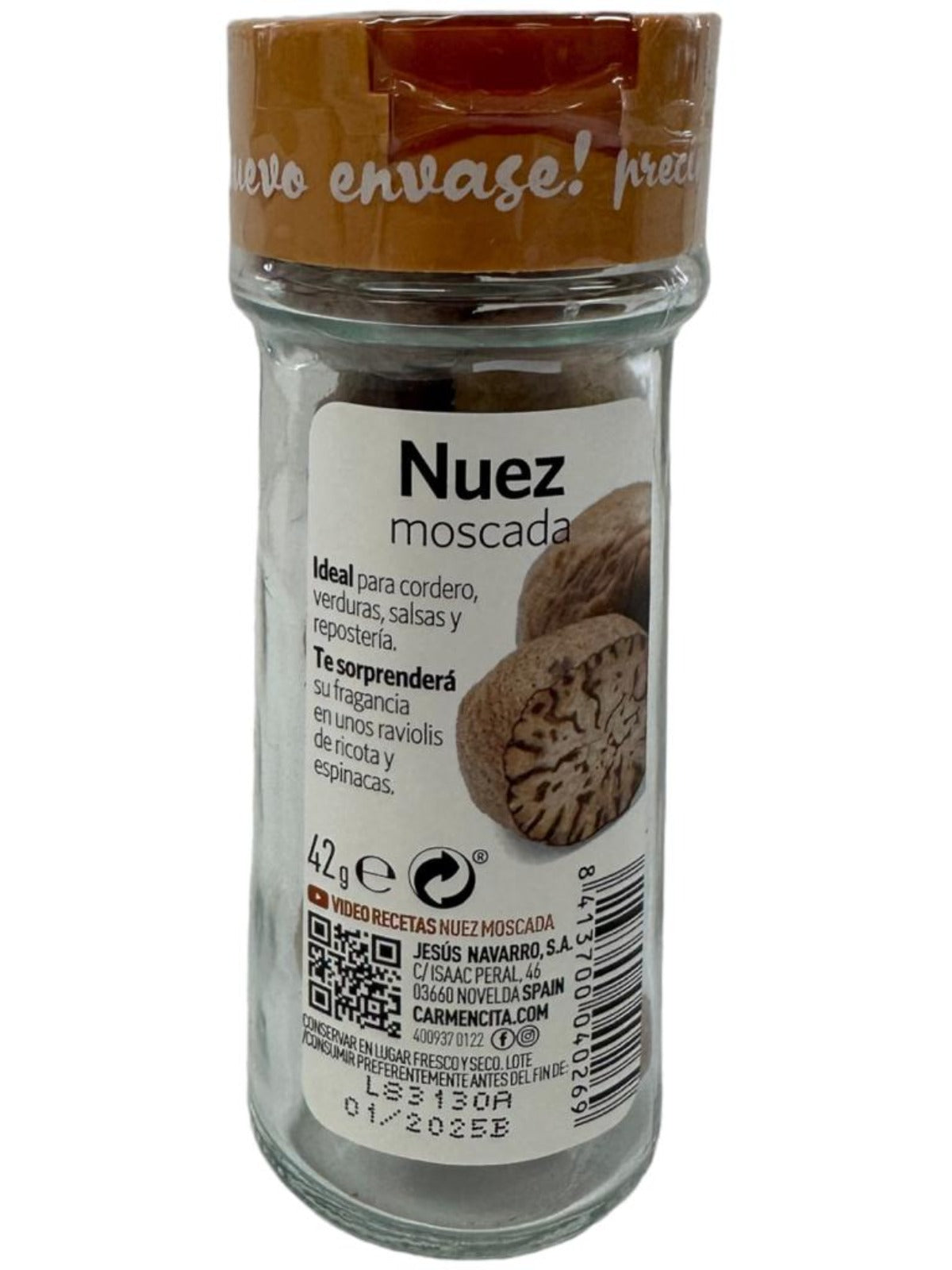 Carmencita Whole Nutmeg 42g