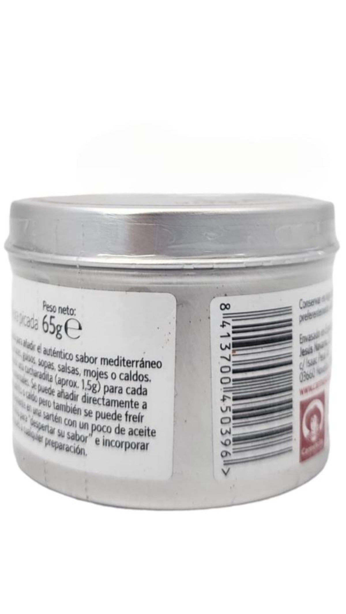 Carmencita Spanish Chopped Nora Pepper Tin 65g- 2 Pack Total 170g