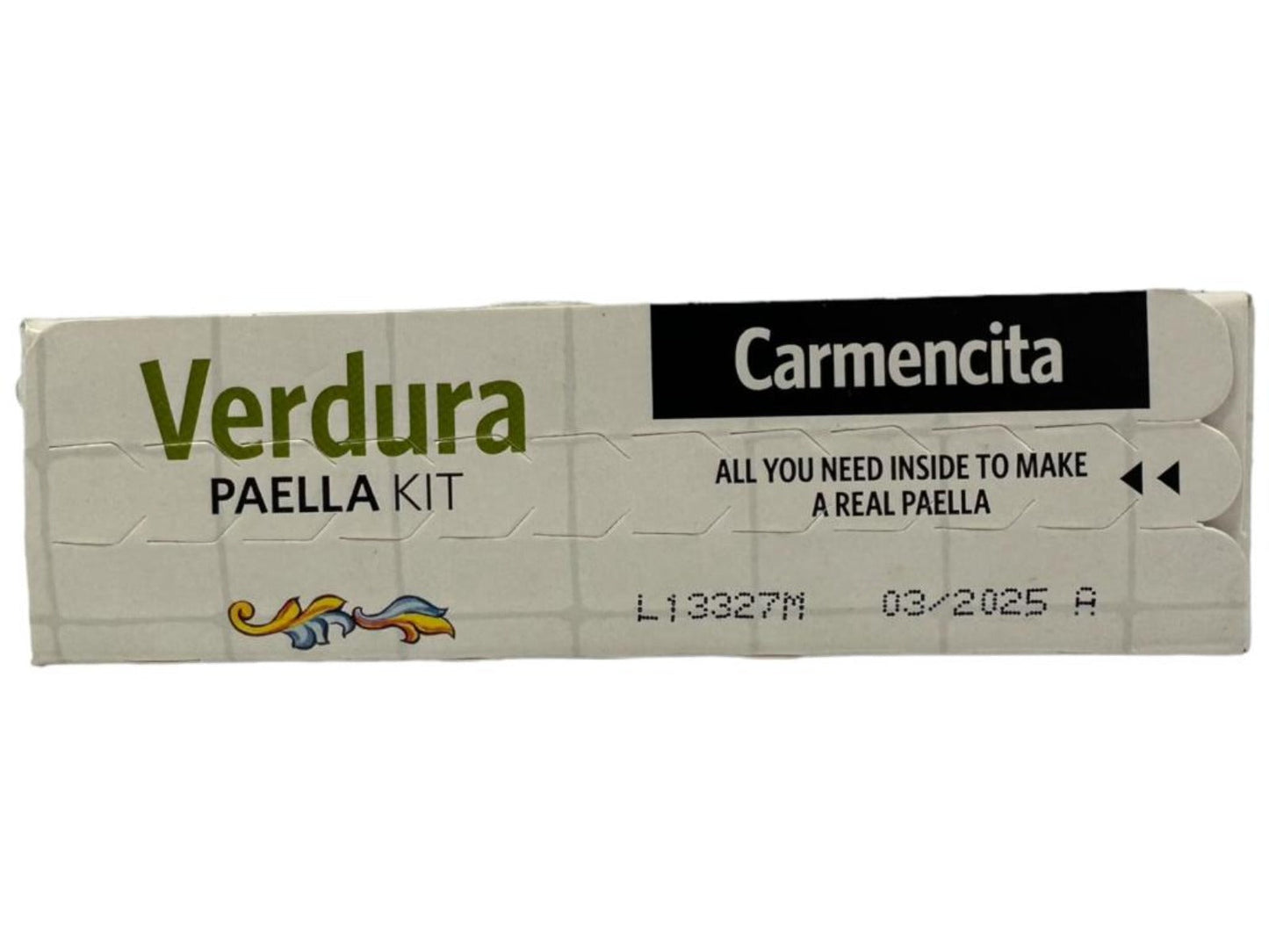 Carmencita Vegetable Paella Kit 256g with Dacsa RIce 1kg Multi Pack
