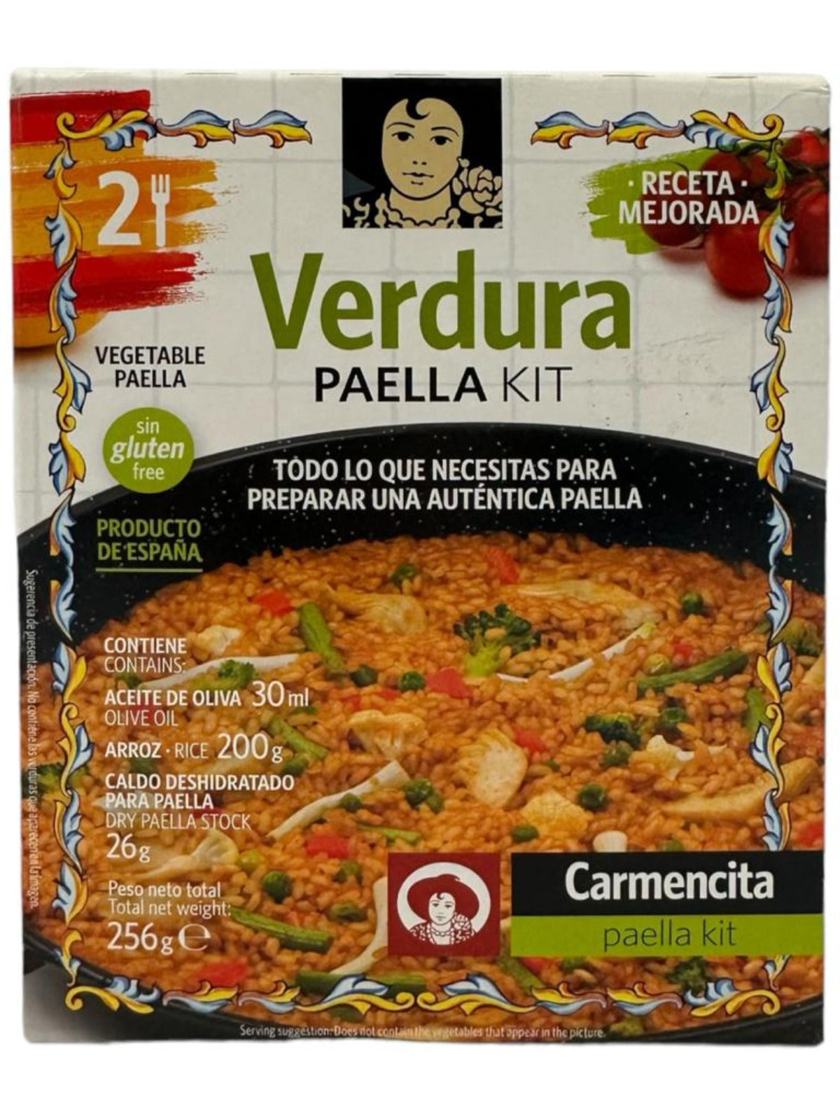 Carmencita Vegetable Paella Kit 256g