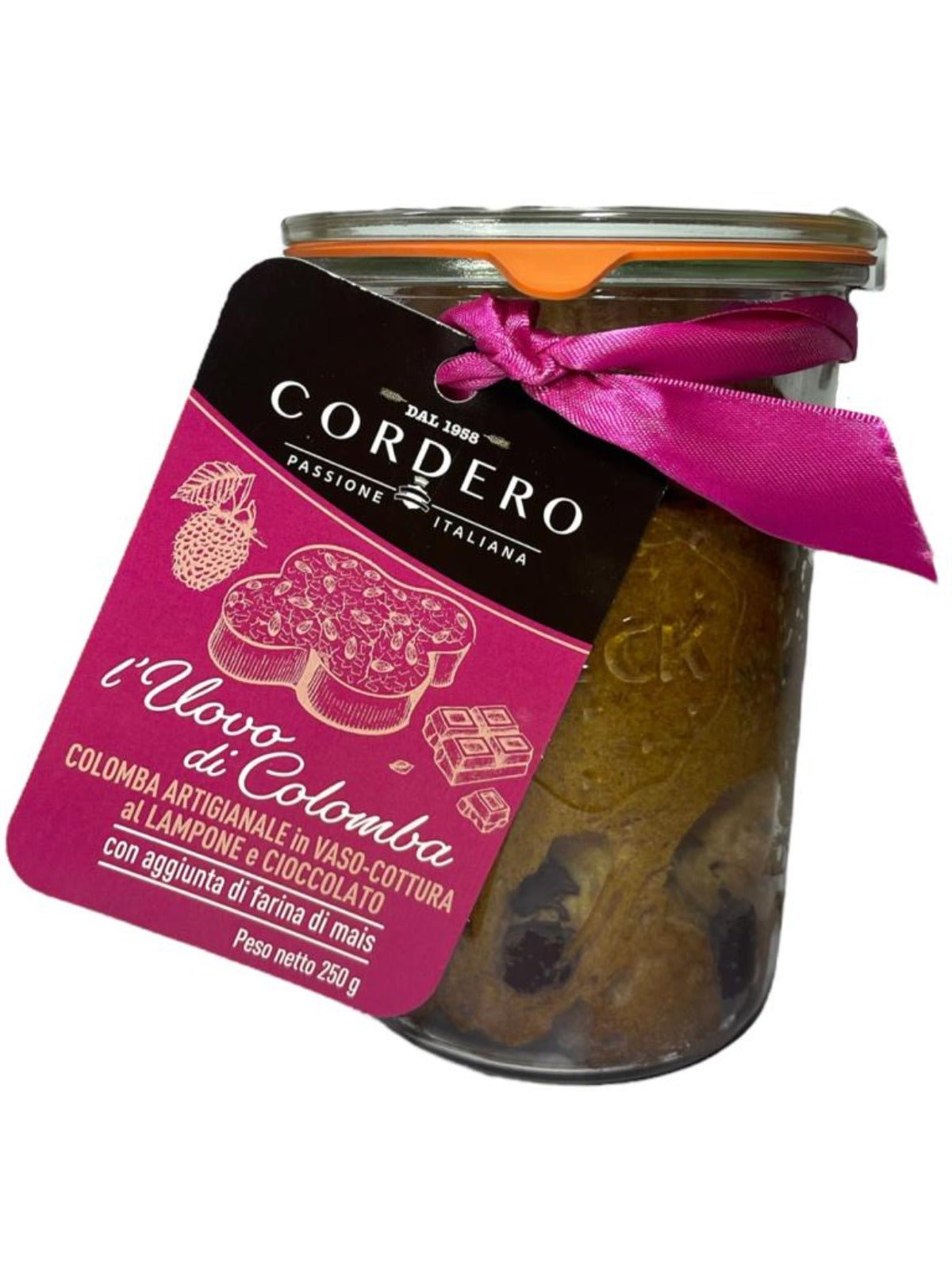 Cordero Colomba Lampone e Cioccolato Italian Cake with Raspberry and Chocolate 250g
