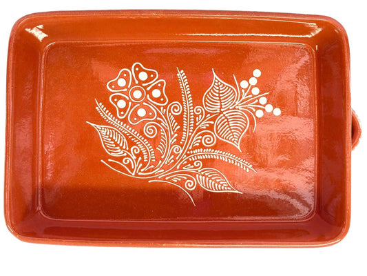 Edgar Picas Assadeira Regional 4 Portuguese Terracotta Baking Dish 45cm x 31cm x 9cm