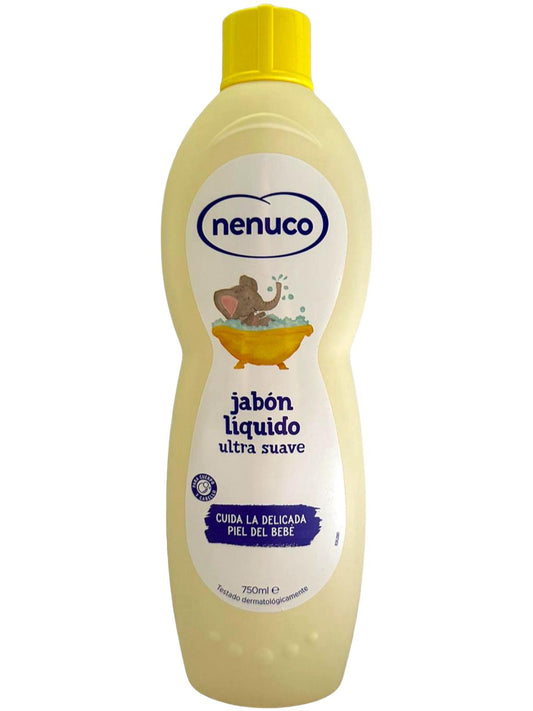 Nenuco Jabon Liquido Spanish Baby Liquid Soap 750ml