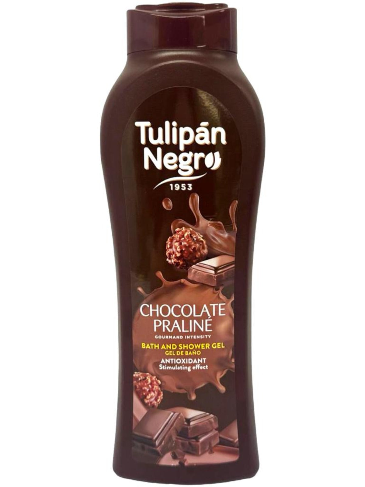 Tulipan Negro Chocolate Praline Spanish Bath And Shower Gel 650ml