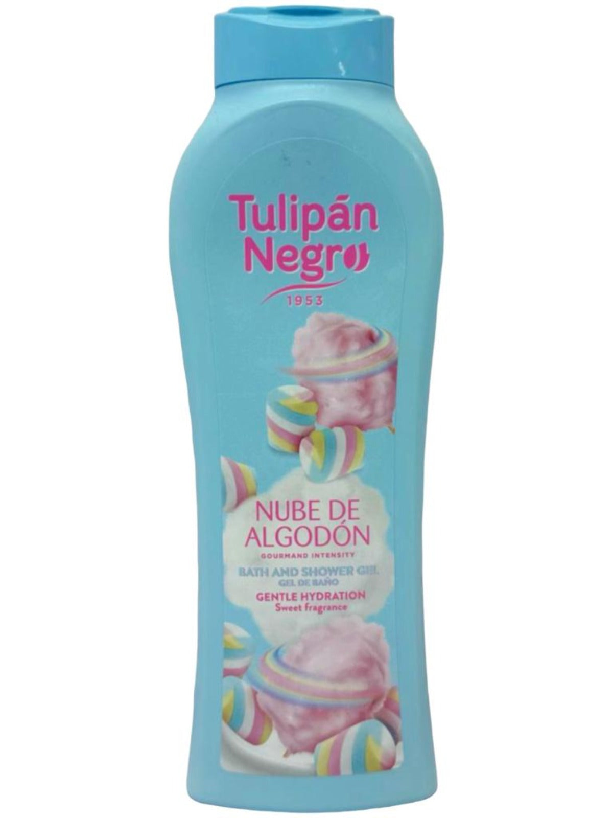 Tulipan Negro Cotton Candy Spanish Bath And Shower Gel 650ml