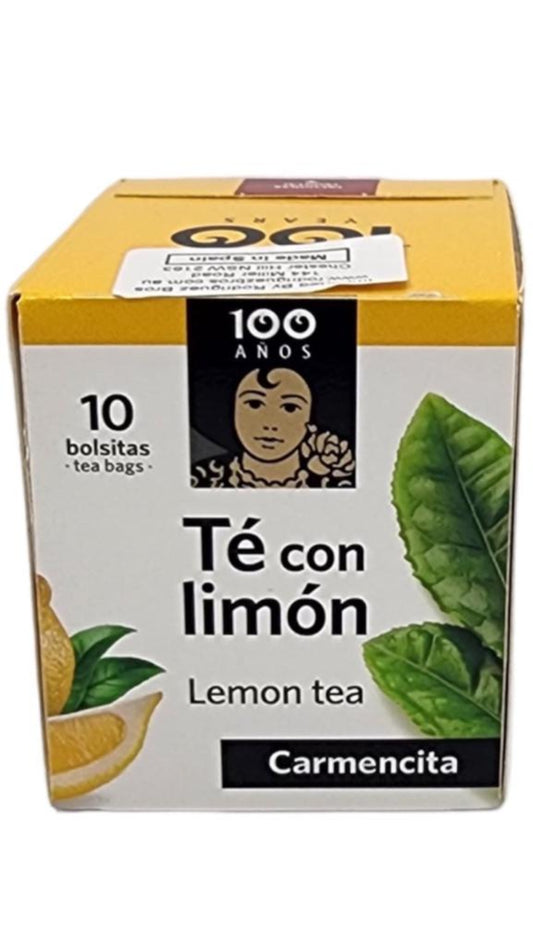 Carmencita Lemon Tea 10x bags 15g