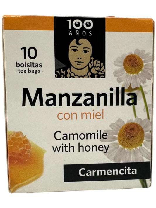 Carmencita Camomile With Honey Tea 10x bags 13g