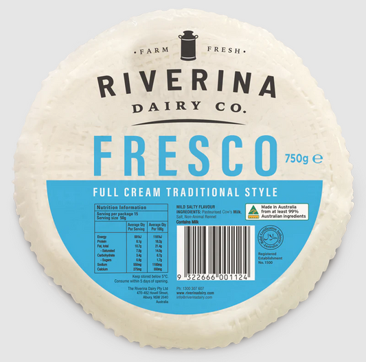 Queso Fresco Riverina 750g