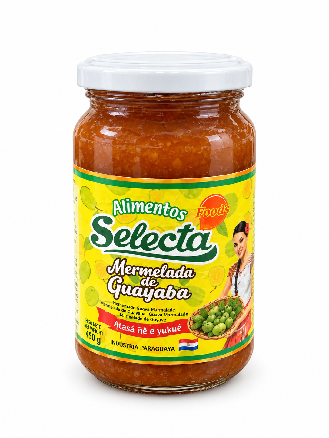 Selecta Mermelada de Guayaba 450gr (Best Before 31-05-2028)
