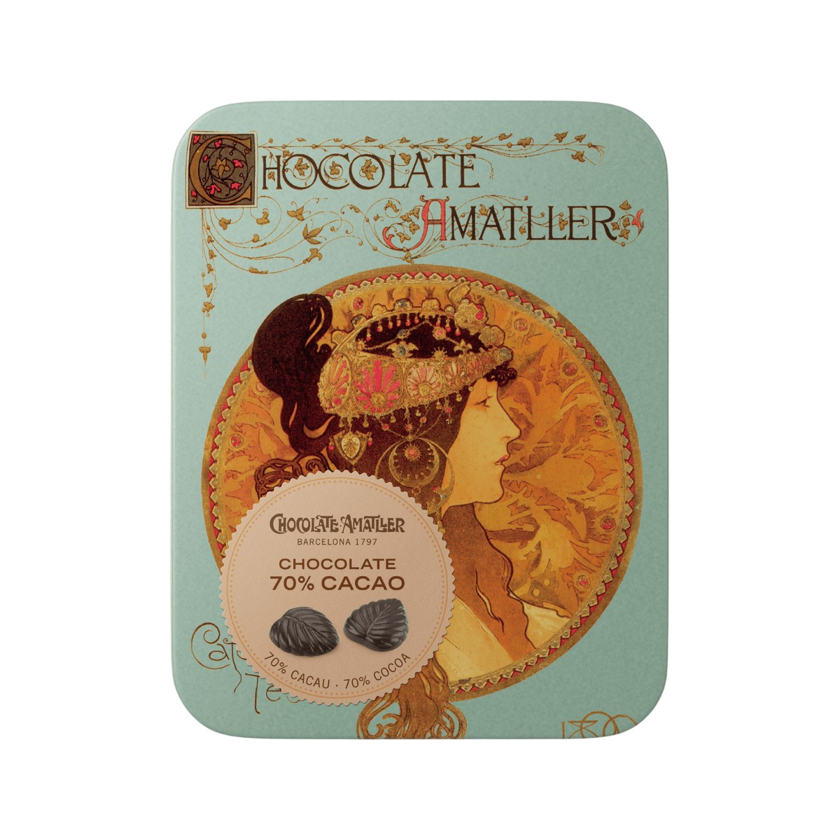 IN STORE ONLY - Chocolate Amatller 70% Cacao Dark Chocolate 30g (Best Before 28-02-2027)