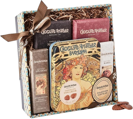 IN STORE ONLY - Chocolate Amatller Barcelona Milk Chocolate 266g (Best Before 30-07-2026)