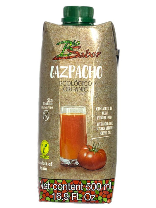 BioSabor Organic Vegan Spanish Gazpacho 500ml