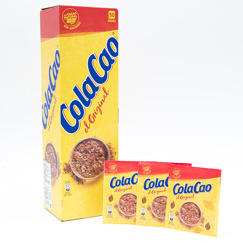 Cola Cao 50 Sachets Spanish Drinking Chocolate 900g