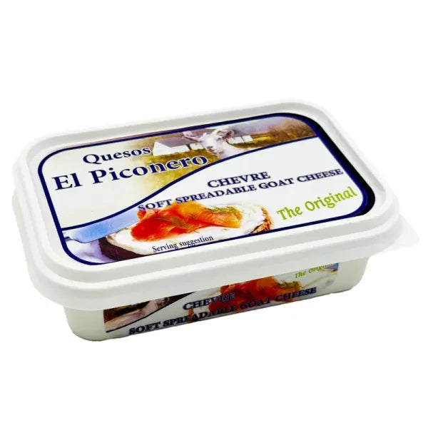 El Piconero Queso Esparcible, Soft Spreadable Goat Cheese 175g (Best Before 26-11-2026)