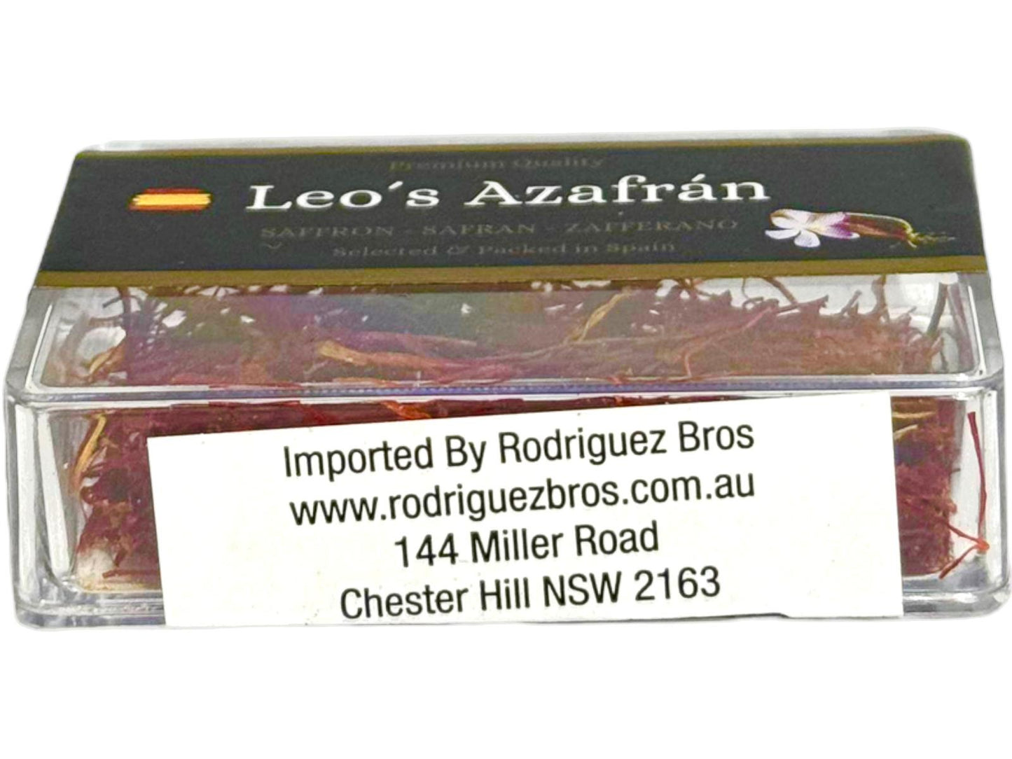 Leo's Spanish Saffron Threads Plastic Box 5g