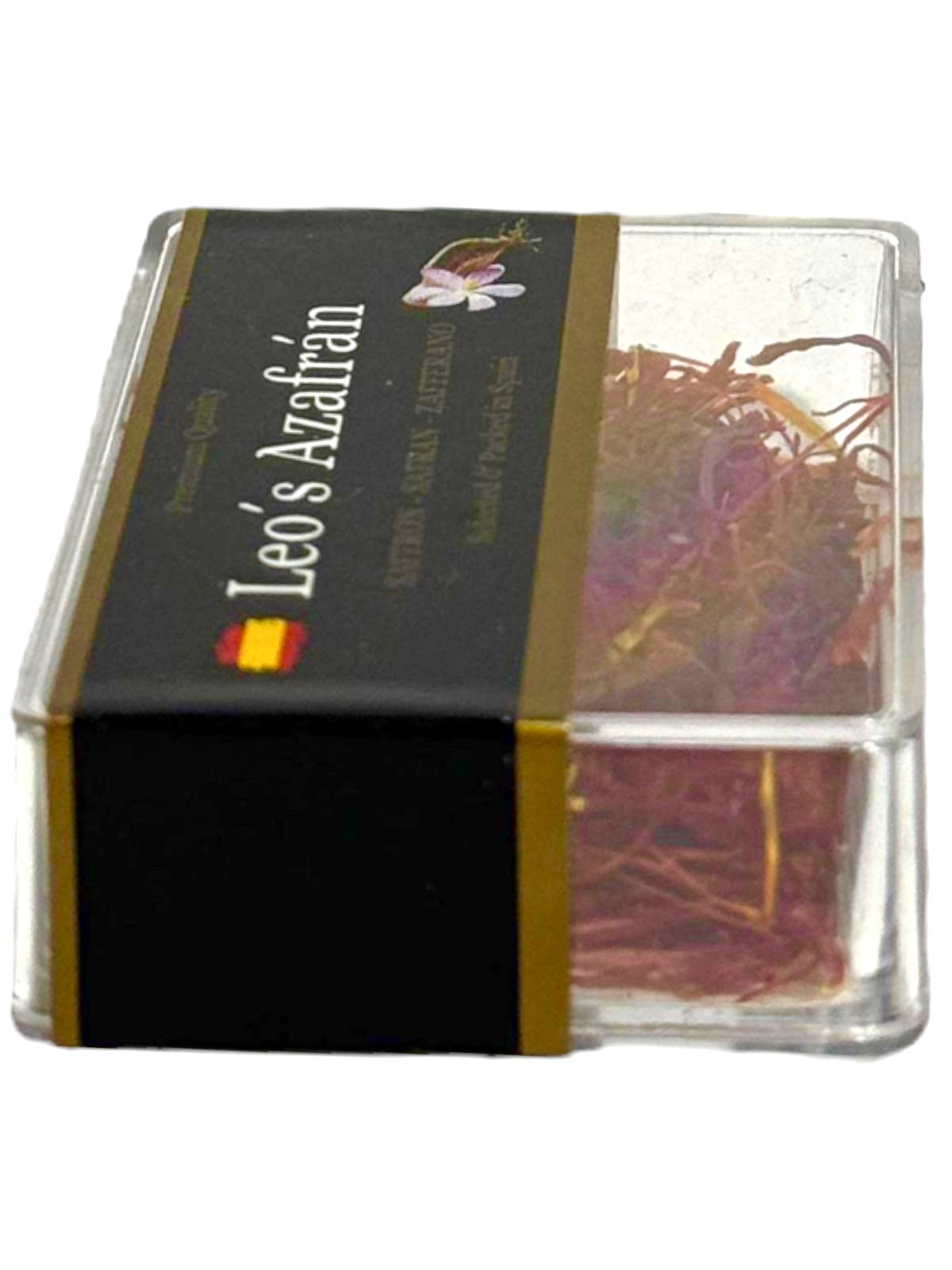 Leo's Spanish Saffron Threads Plastic Box 5g