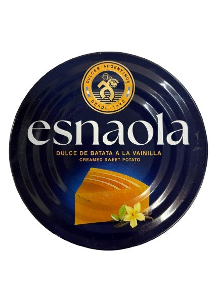 Esnaola Creamed Sweet Potato with Vanilla 700g - Dulce de Batata a la Vainilla 700g