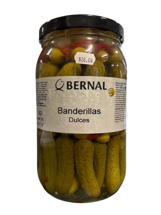 IN STORE ONLY - Bernal Banderillas Dulces Sweet Banderillas 1.9 kg (Best Before 21-12-2026)