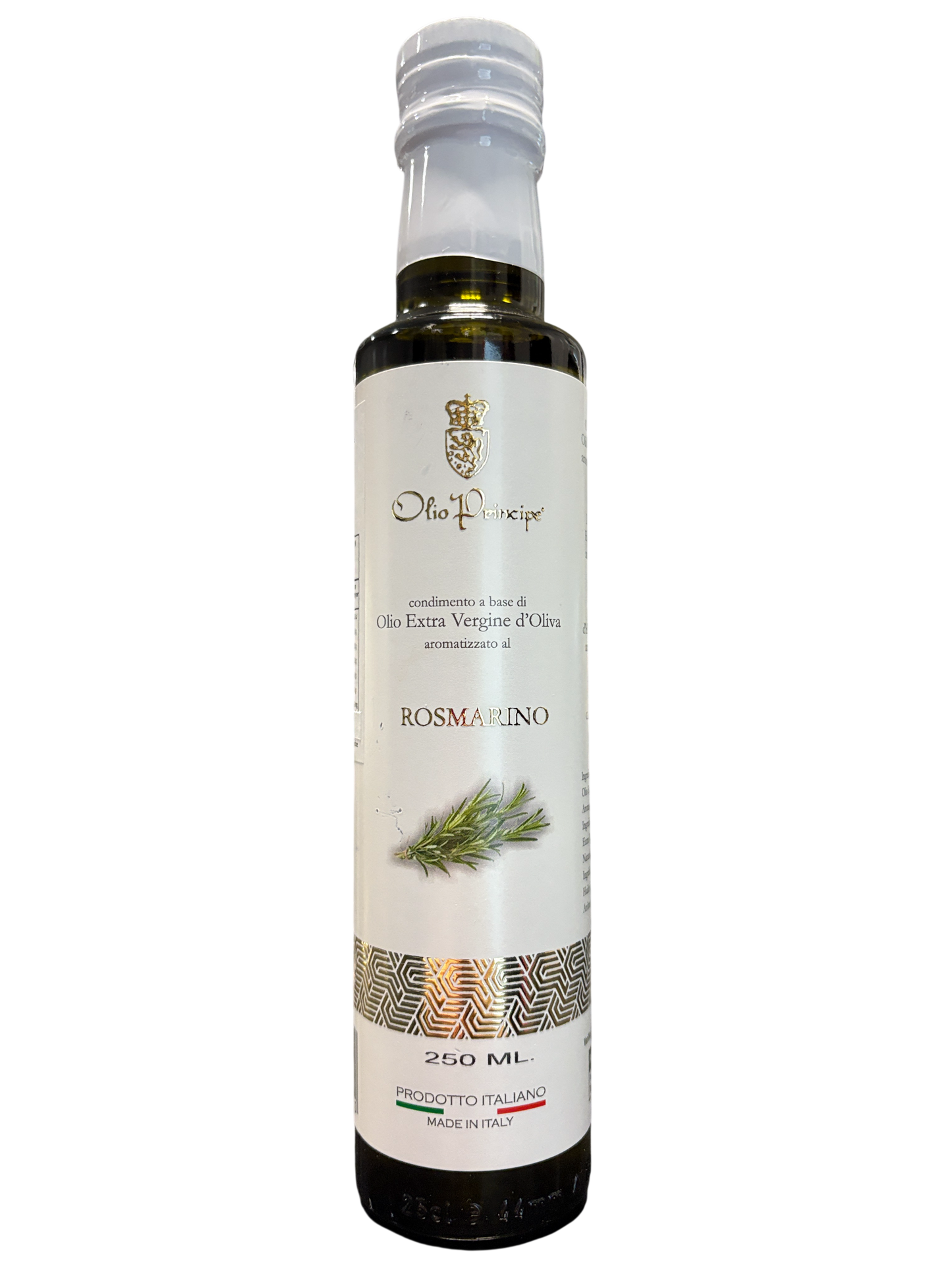 Olio Principe Sicilian Extra Virgin Olive Oil  flavoured with Rosemary 250ml