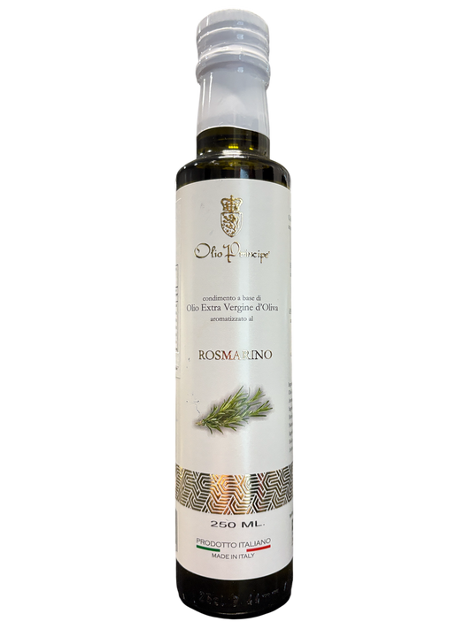 Olio Principe Sicilian Extra Virgin Olive Oil  flavoured with Rosemary 250ml
