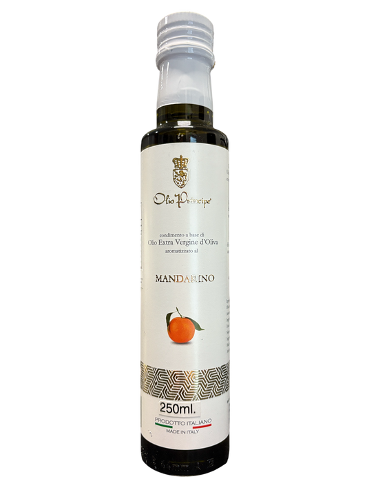 Olio Principe Sicilian Extra Virgin Olive Oil  flavoured with Mandarin 250ml