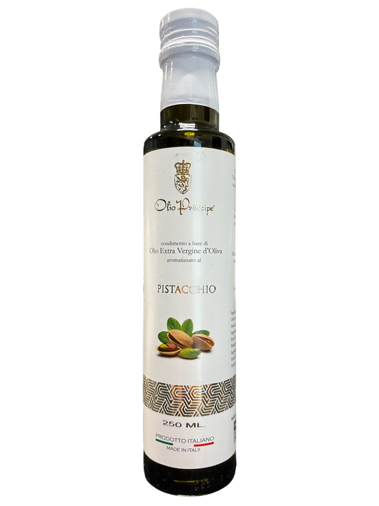 Olio Principe Sicilian Extra Virgin Olive Oil  flavoured with Pistacho  250ml