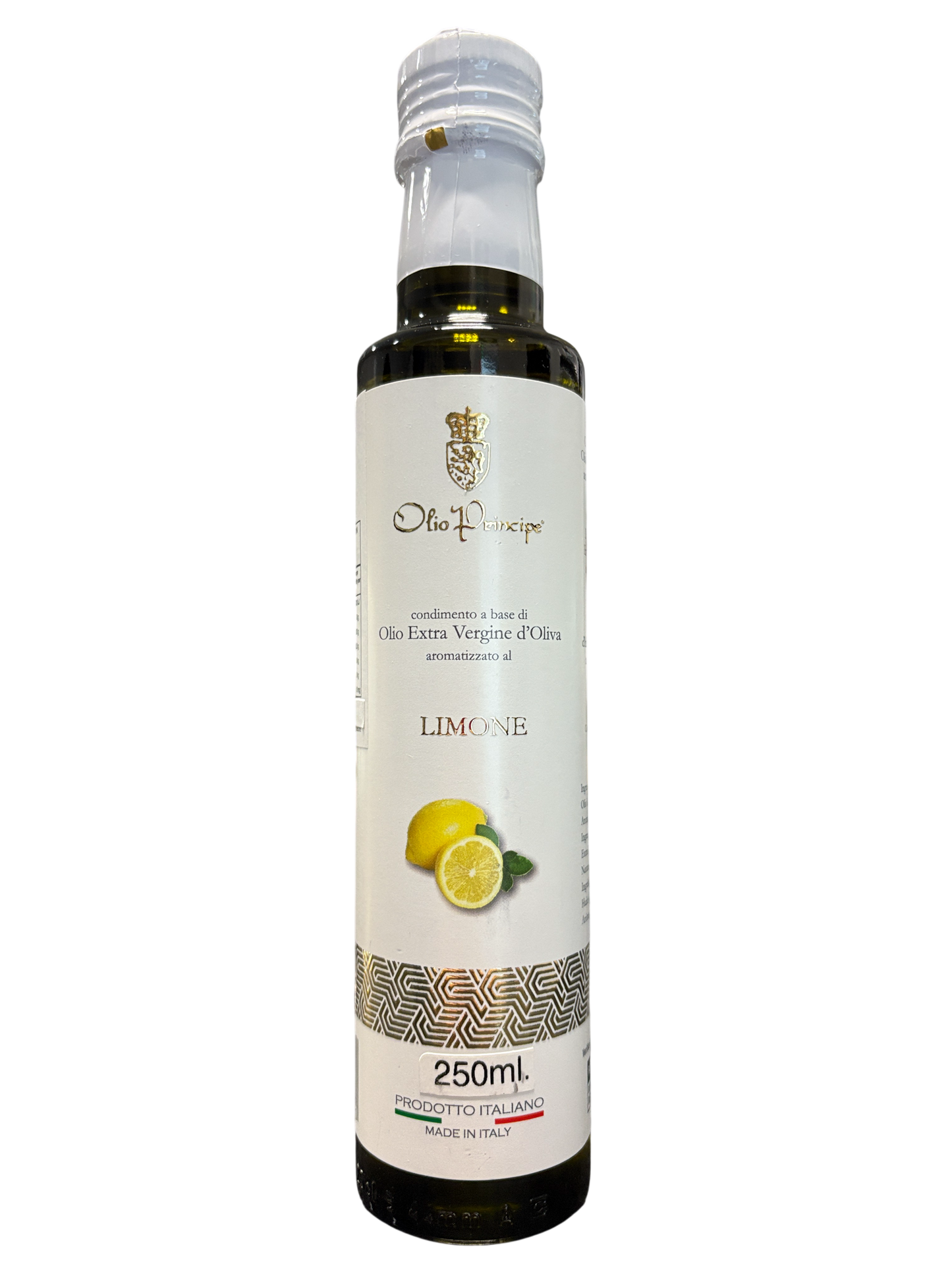 Olio Principe Sicilian Extra Virgin Olive Oil  flavoured with Lemon  250ml