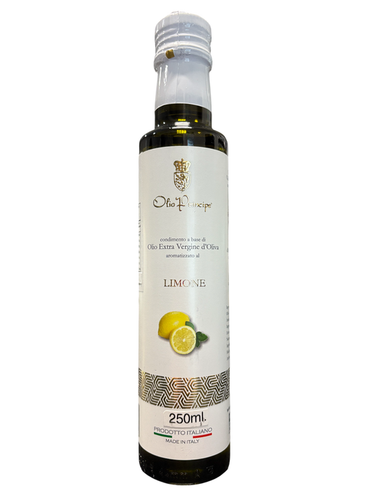 Olio Principe Sicilian Extra Virgin Olive Oil  flavoured with Lemon  250ml