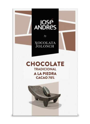 Jose Andres Chocolate Tradicional a la Piedra Dark Chocolate Cocoa 70% 100g (Best Before 30-06-2027)