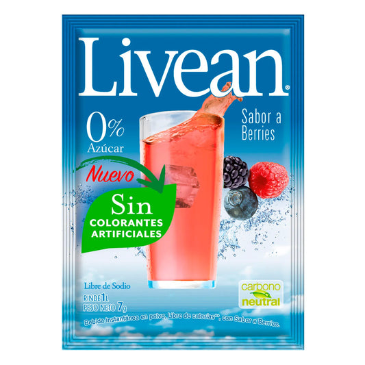 Livean Berry Flavoured Powdered Juice 7g