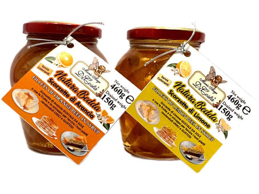 Marie Ange di Costa Italian Flower Fairy Candied Lemon and Orange Peel - Twin Pack 460g x2
