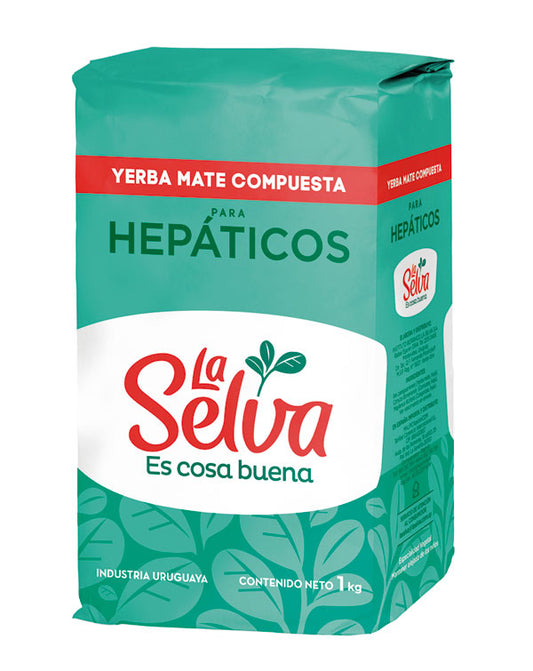 La Selva Para Hepaticos Yerba Mate 1kg (Best Before 30-09-2026)