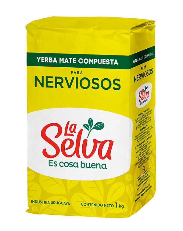 La Selva Para Nerviosos Yerba Mate 1kg (Best Before 21-10-2026)