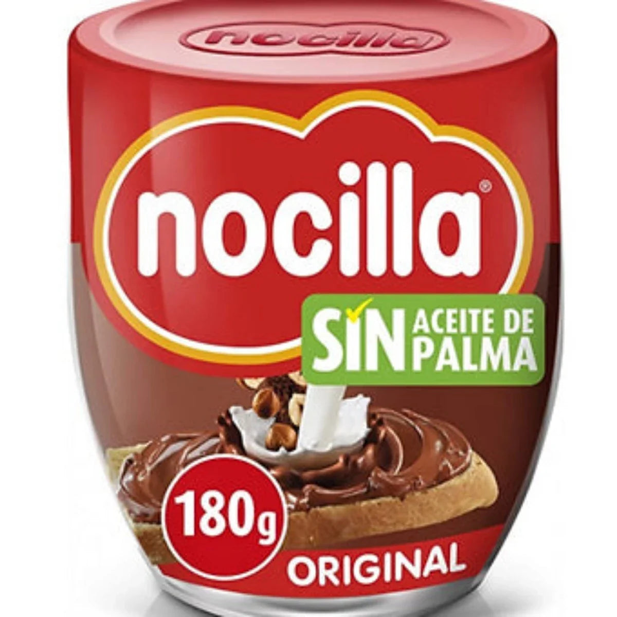 Nocilla Original Spanish Cocoa and Hazelnut Spread 190g - 4 Pack 760g total