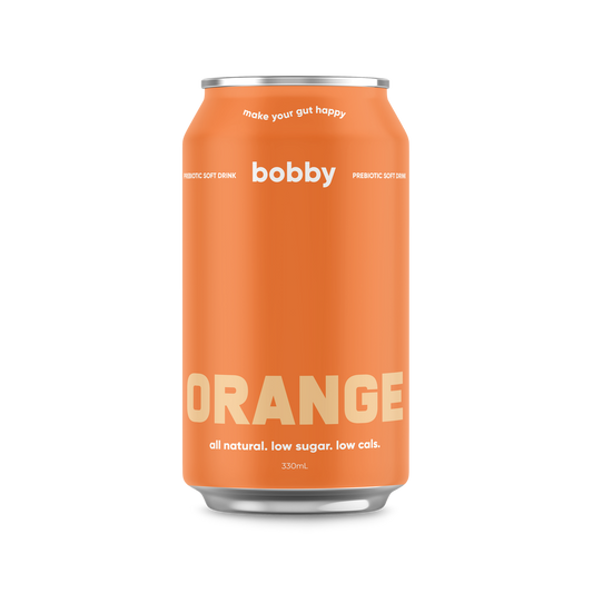 Bobby Soda Sabor Naranja - Orange Soft Drink 330ml (Best Before 28-03-2028)