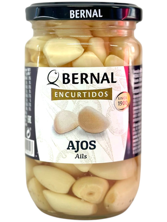 Bernal Encurtidos Ajos Garlic Pickled 300g