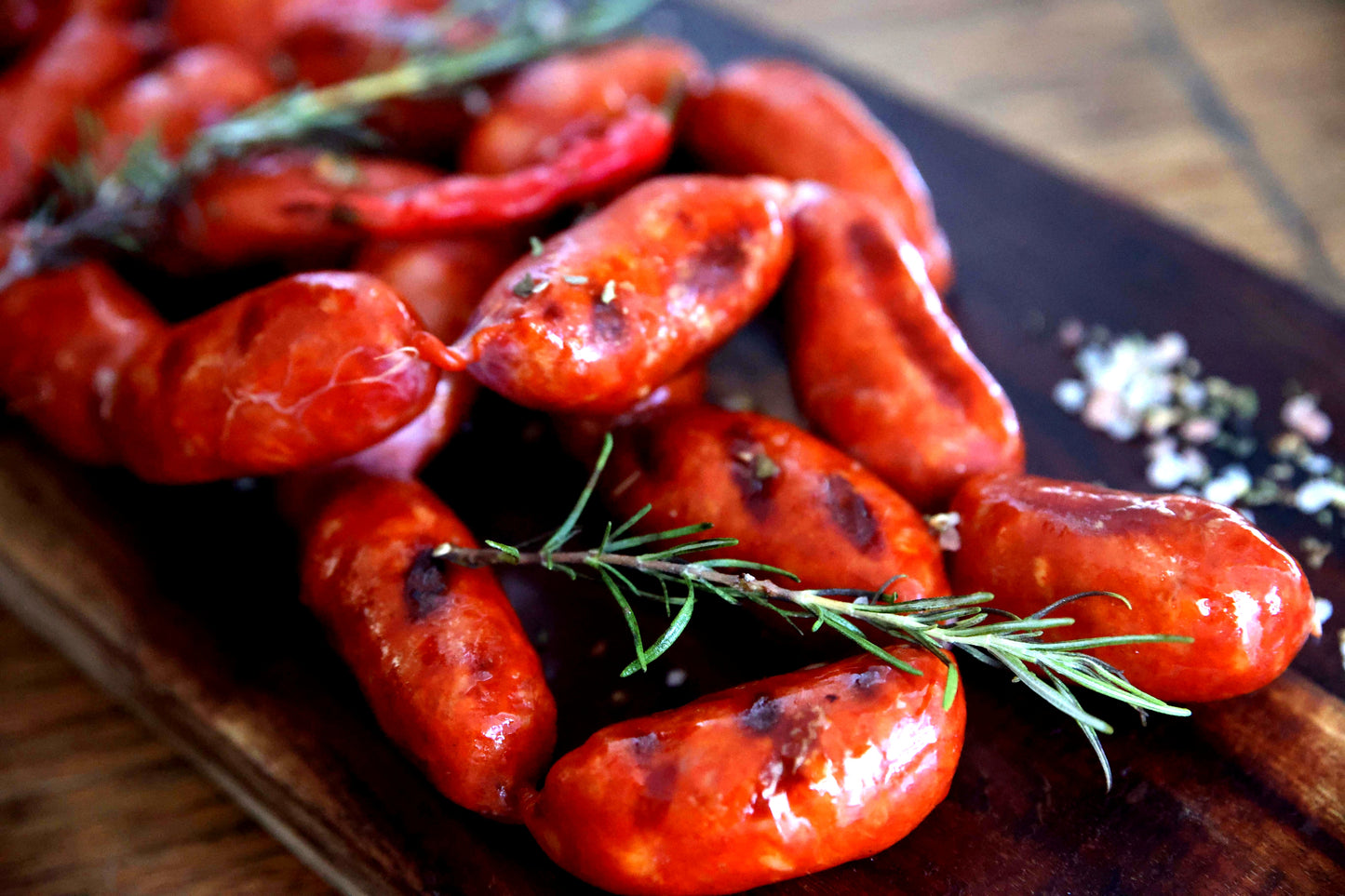 HOT Fresh Spanish Chorizito Choricito Mini Chorizo 18 piece pack approx. 900g packet. Regular price $17.00. [You are guaranteed to receive at least 855g of product, equivalent price of $20.00 per kg.]