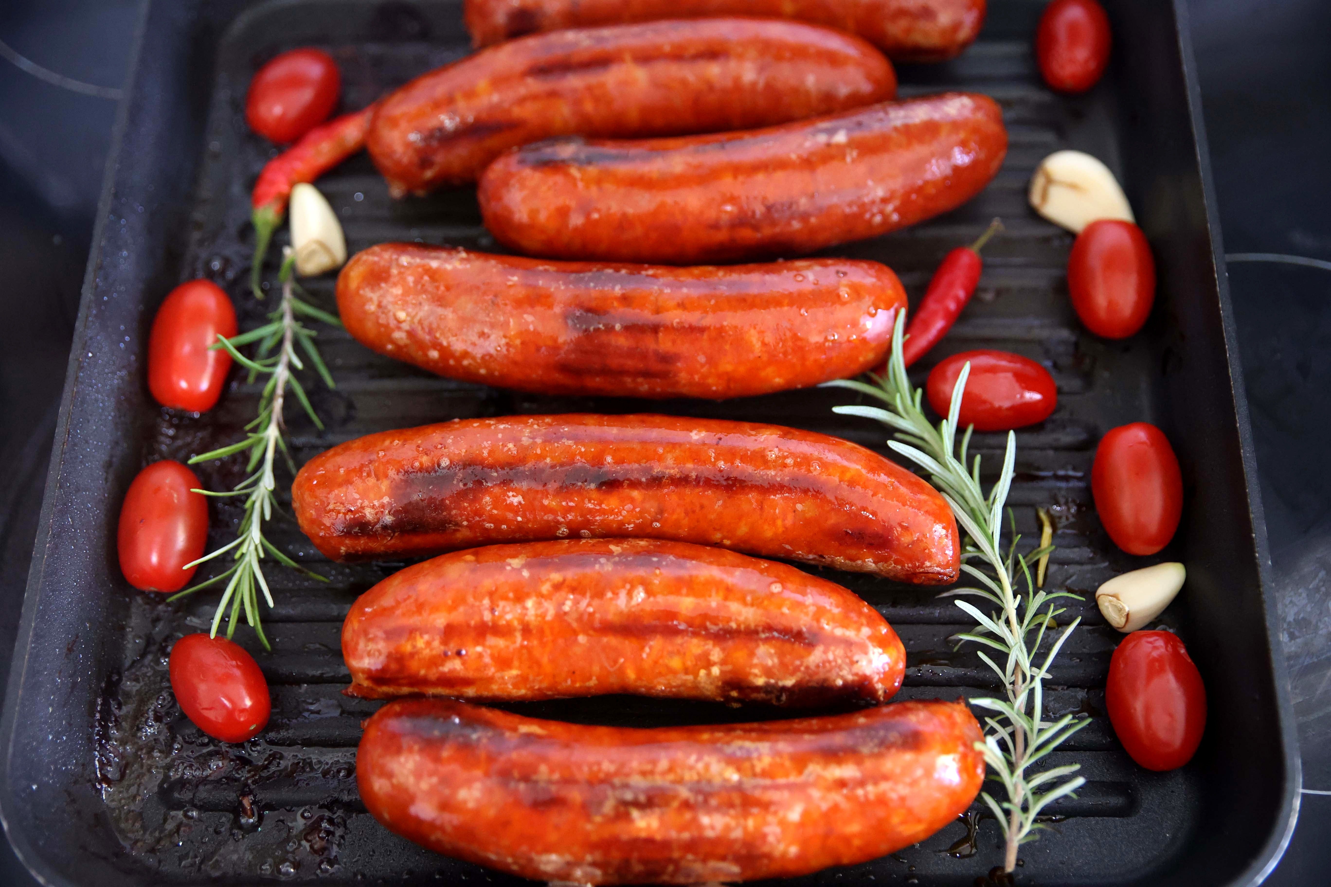 Smoked Chorizo 4 piece pack random weight approx 400g packet. Regular Rodriguez Bros