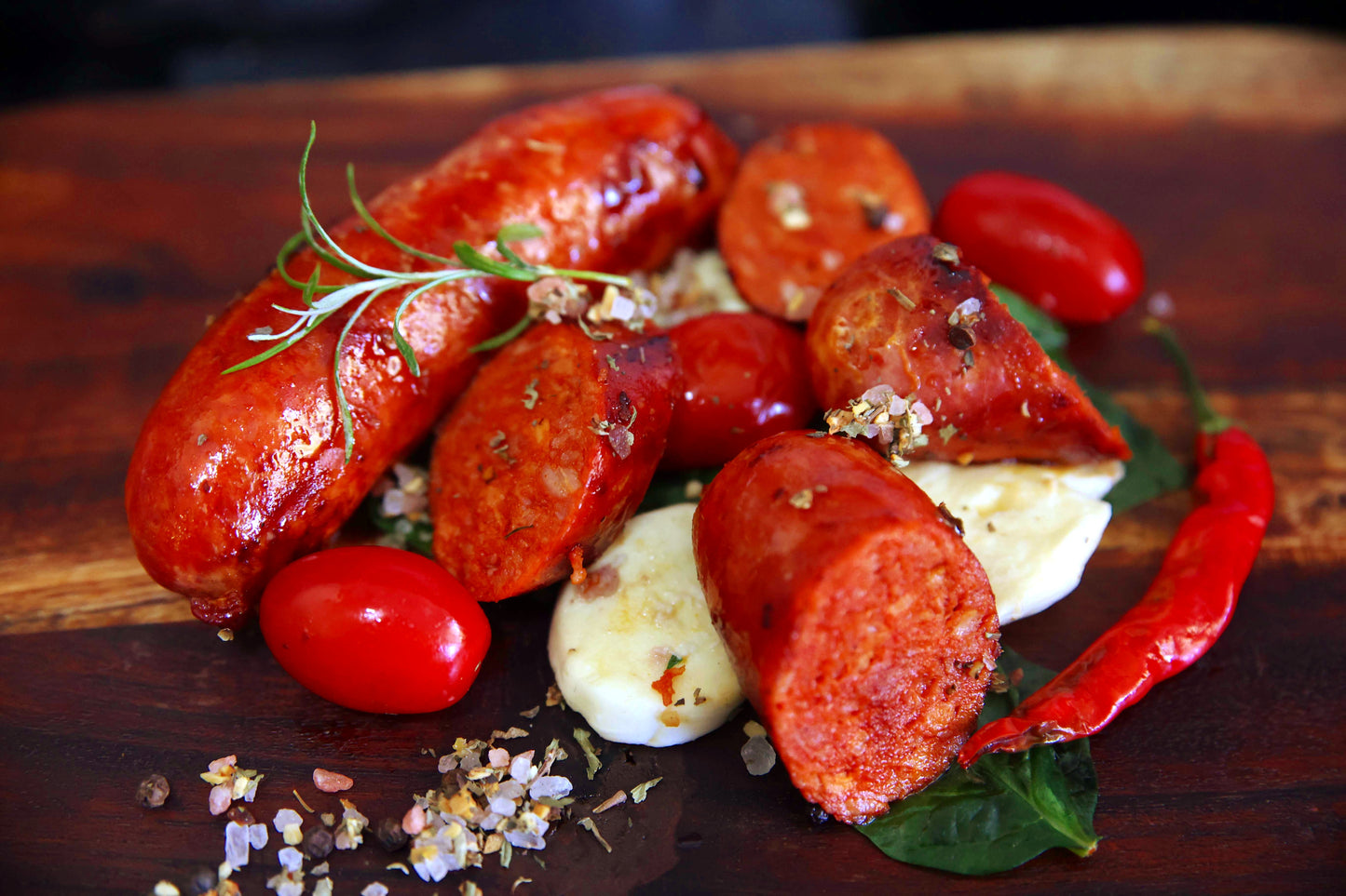 HOT Artisan Traditional Chorizo 4 piece pack random weight approx 400g packet. Regular price $10.00 AUD [You are guaranteed to receive at least 390g of product, equivalent price of $25.64 per kg.]