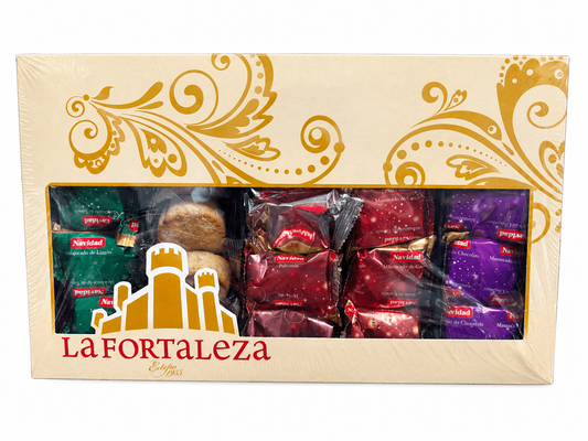 La Fortaleza Mantecados (Cinnamon, Lemon, Cacao & Coco) NO MANTECA 700g (Best Before 30-09-2027)