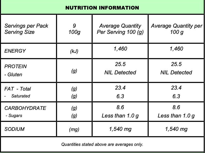 Cantimpalo Full Salami Approx 780g random weight packet. Regular price $25.00 AUD [You are guaranteed to receive at least 750g of product, equivalent price of $33.33 per kg.]