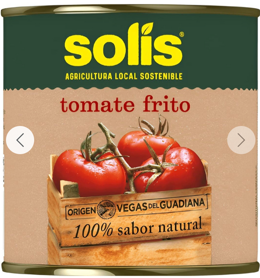Solis - Tomate Frito 2.6kg (Best Before 31-05-2027)
